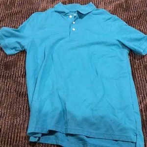 Teal polo
